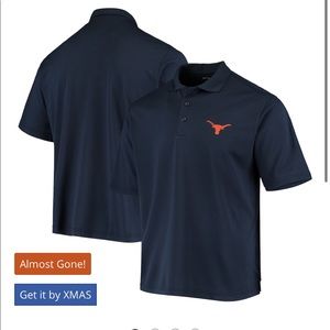 Antigua polo Texas Longhorns